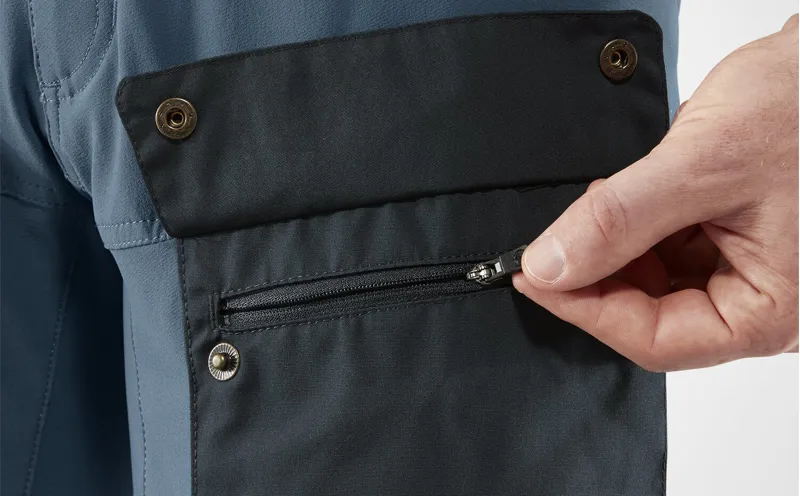 Fjallraven Mens Keb Shorts - Timber Brown-Chestnut-5