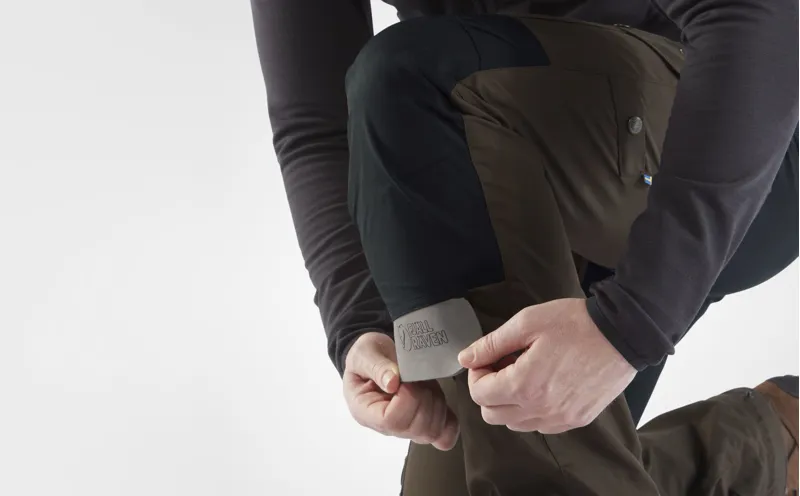 Fjallraven Mens Vidda Pro Trousers - Regular Leg - Green-Dark Grey-7