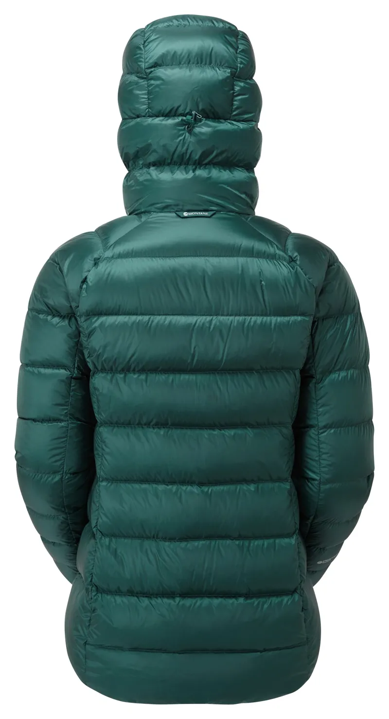 Montane Womens Anti-Freeze XT Hoodie - Dark Wakame Green-1