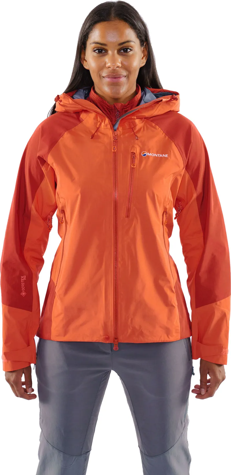 Montane Womens Alpine Resolve Jacket - Paprika-3