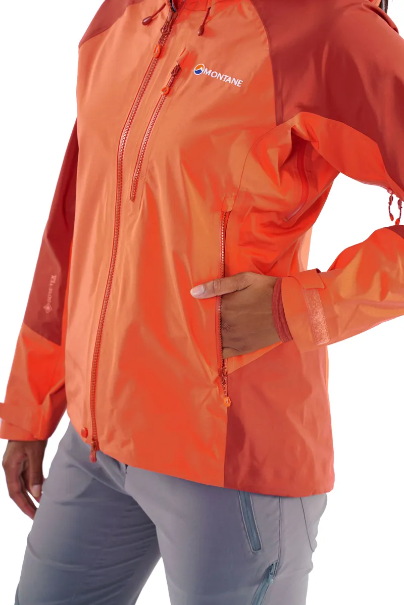 Montane Womens Alpine Resolve Jacket - Paprika-8