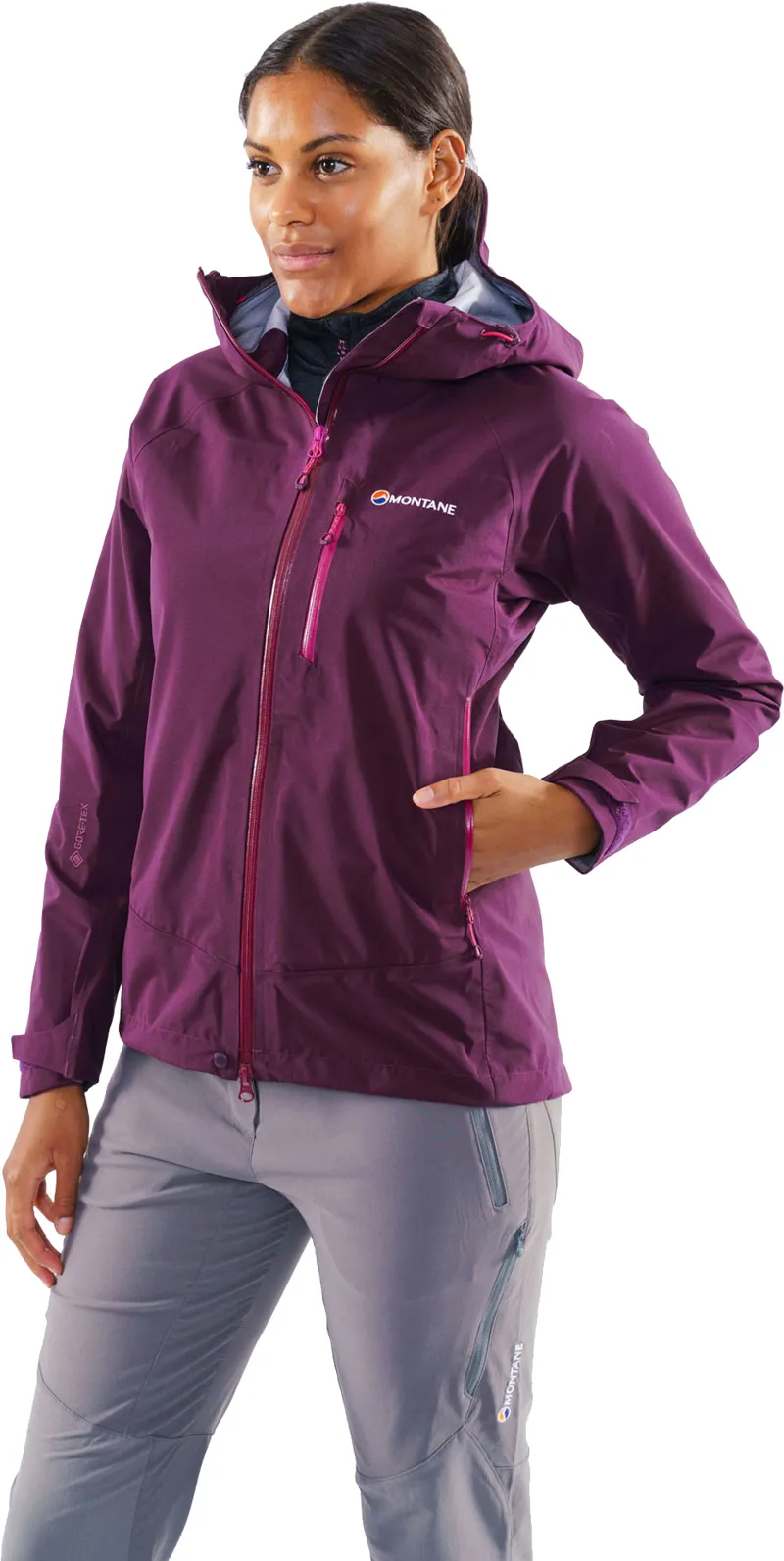 Montane Womens Alpine Spirit Jacket - Saskatoon Berry-3