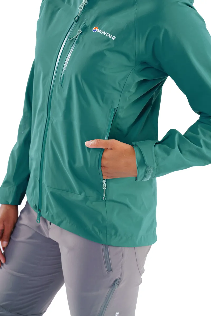 Montane Womens Alpine Spirit Jacket Wakame Green