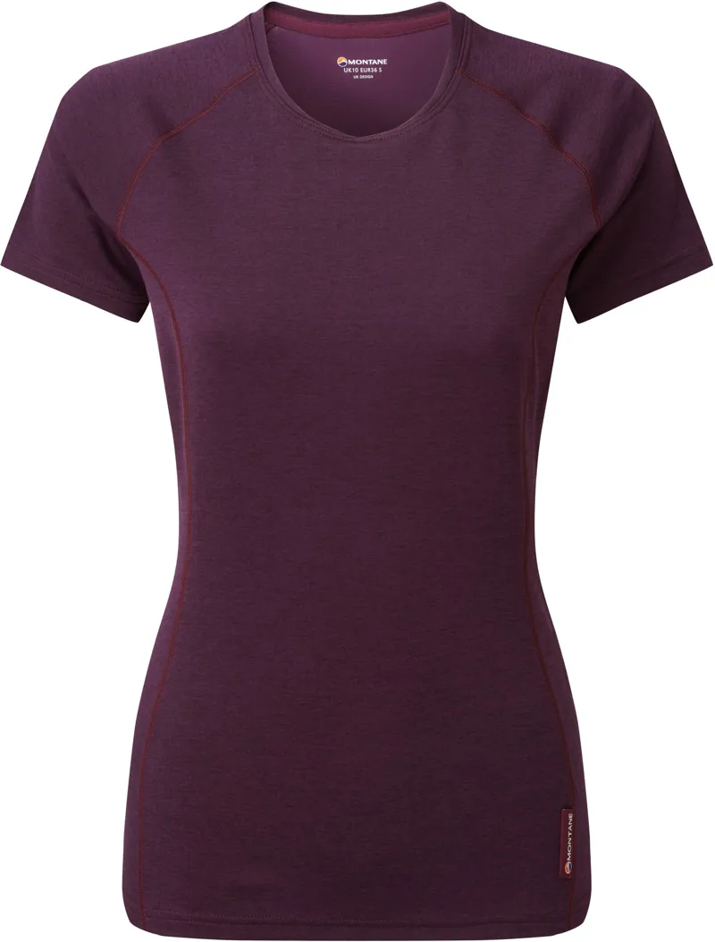 Montane Womens Dart T-Shirt - Saskatoon Berry