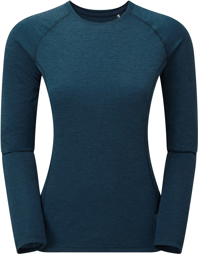 Montane Womens Dart Long Sleeve T-Shirt - Narwhal Blue