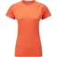 Montane Womens Dart T-Shirt - Tigerlily