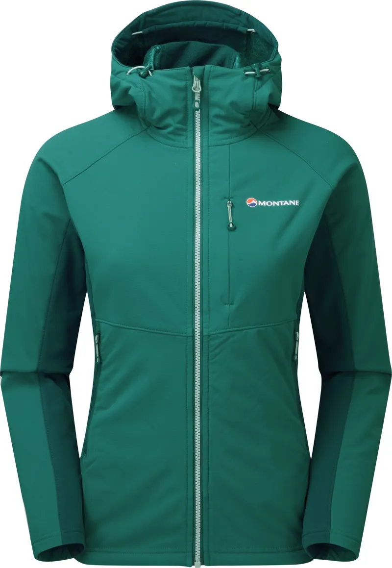 Montane Womens Krypton Hoodie - Wakame Green