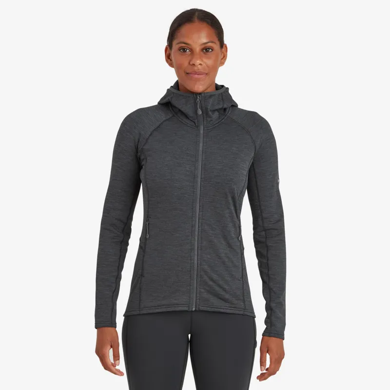 Montane Womens Protium Hoodie - Charcoal-2