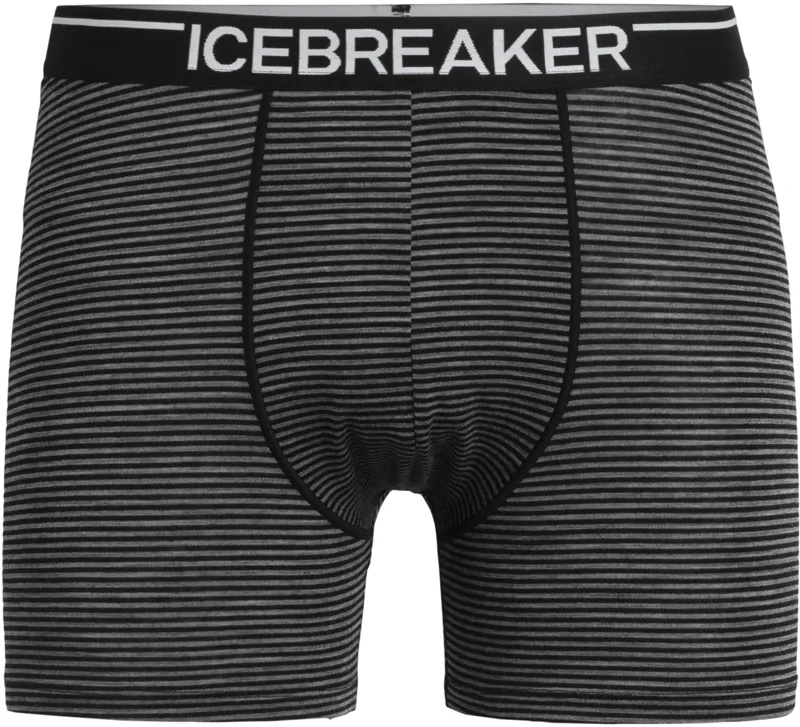 Icebreaker Mens Anatomica Boxers - Gritstone Heather