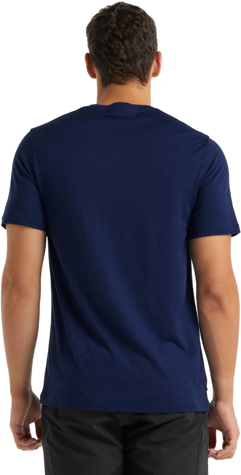 Icebreaker Mens Tech Lite II Short Sleeved Tee - Royal Navy-3