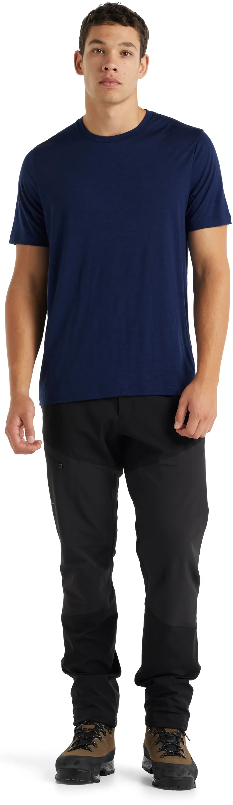 Icebreaker Mens Tech Lite II Short Sleeved Tee - Royal Navy-4