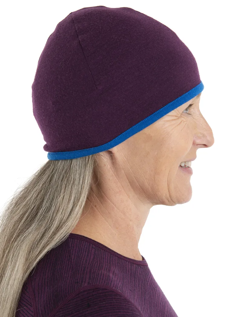 Icebreaker Unisex Merino Pocket Hat - Nightshade-Lazurite-2