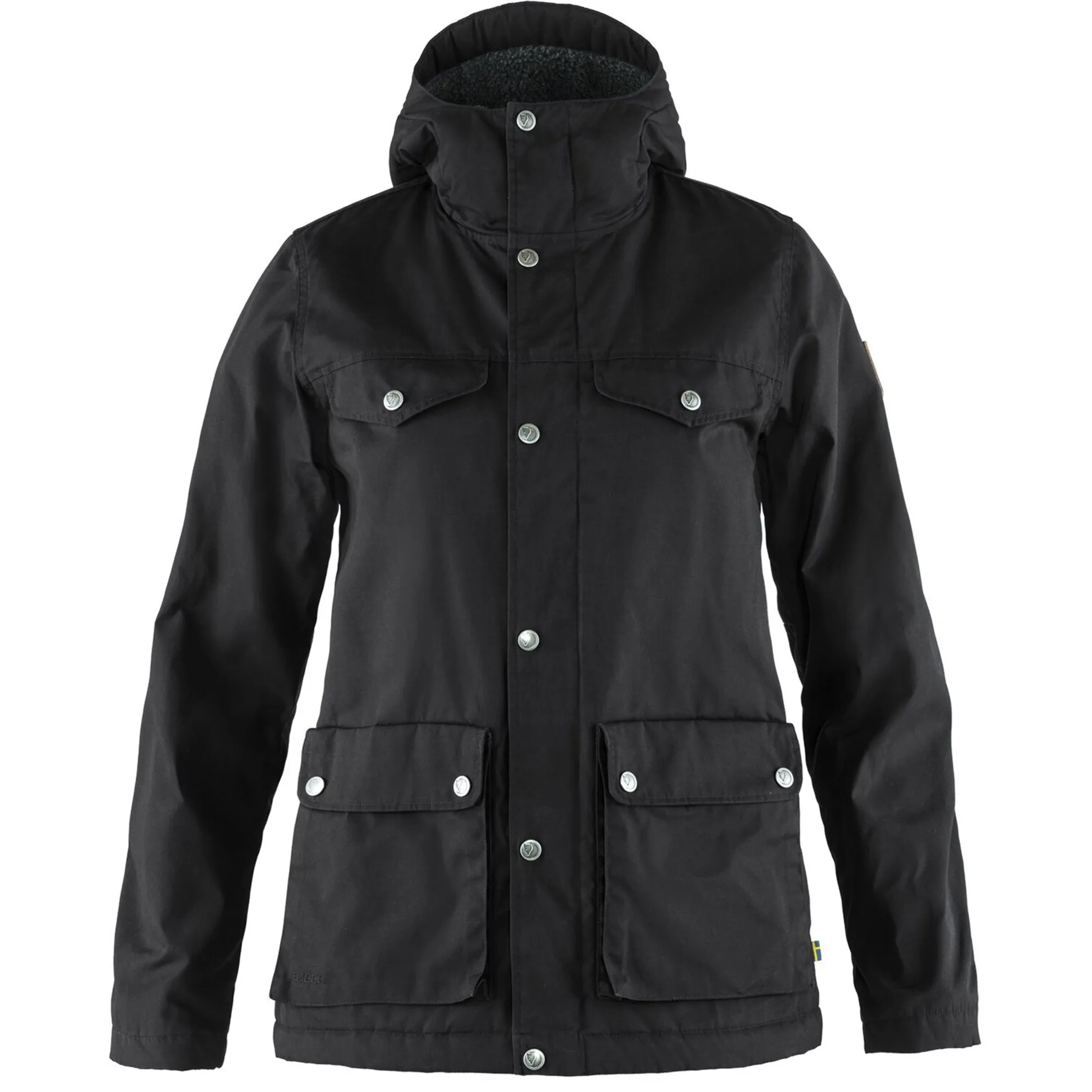 Fjällräven Dames HC Insulated Jacket W, zwart, XS, zwart, XS Fjällräven Dames HC Insulated Jacket W, zwart, XS, zwart, XS