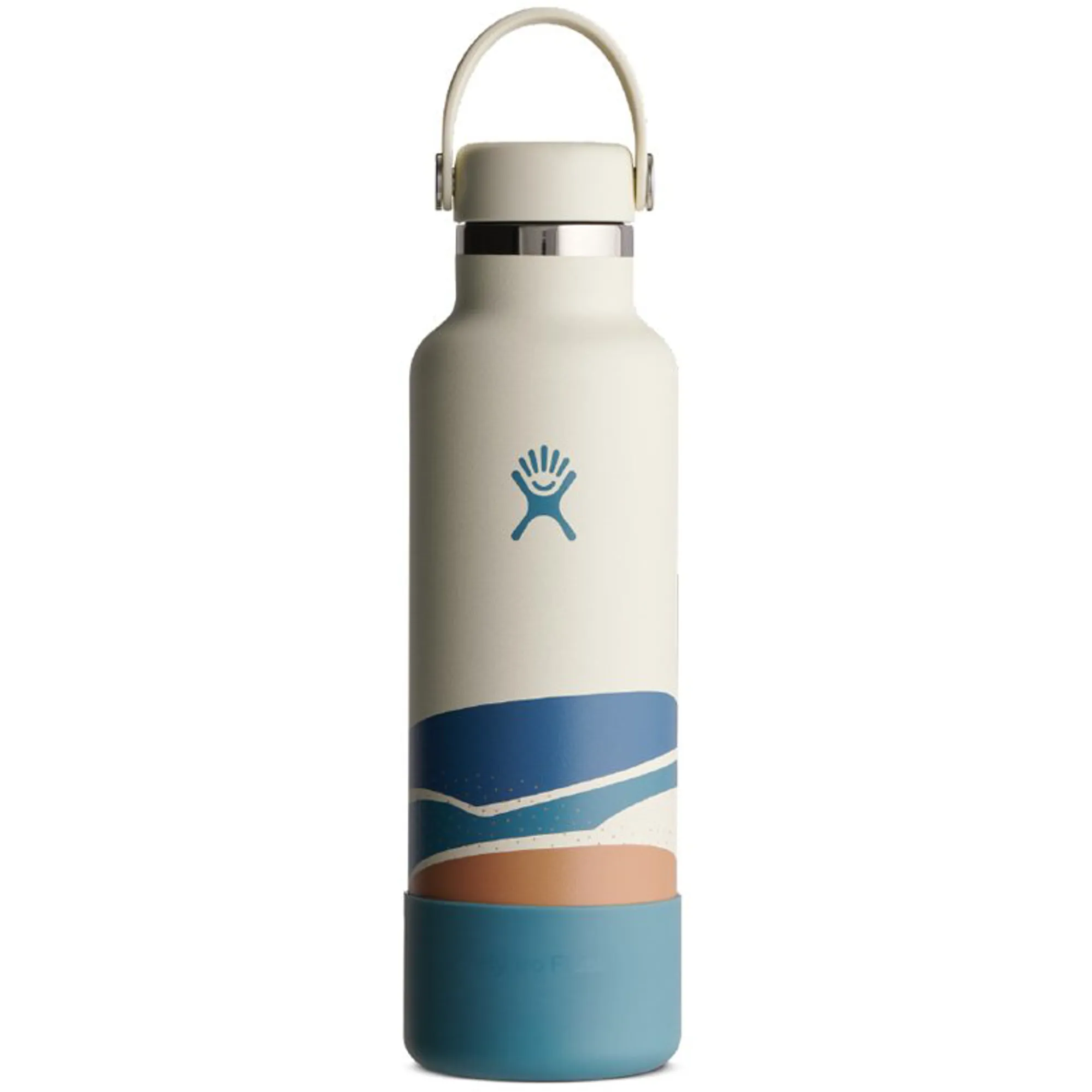 Hydro Flask 21oz Standard Mouth With Flex Cap and Boot Oyster