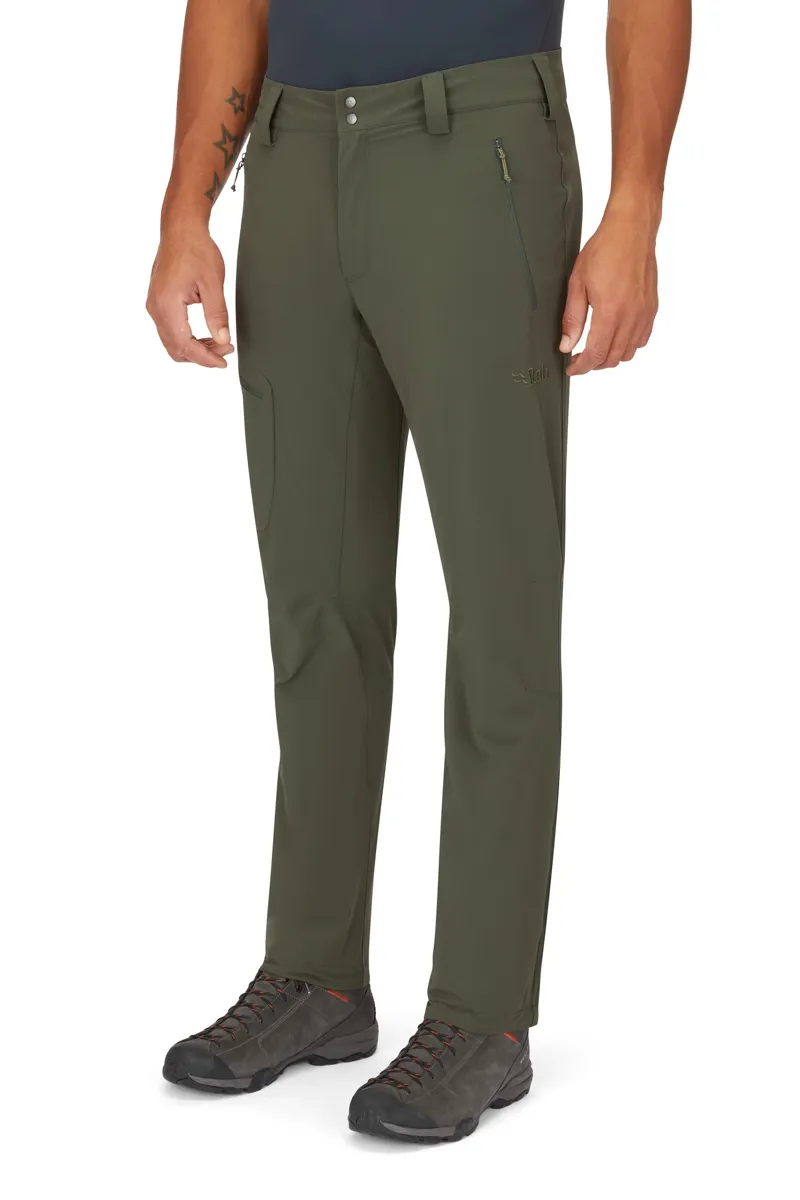 Rab Mens Incline Trousers - Army-Light Khaki-3