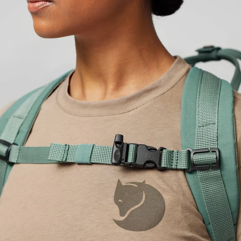 Fjallraven Kanken Outlong Backpack - Frost Green-9