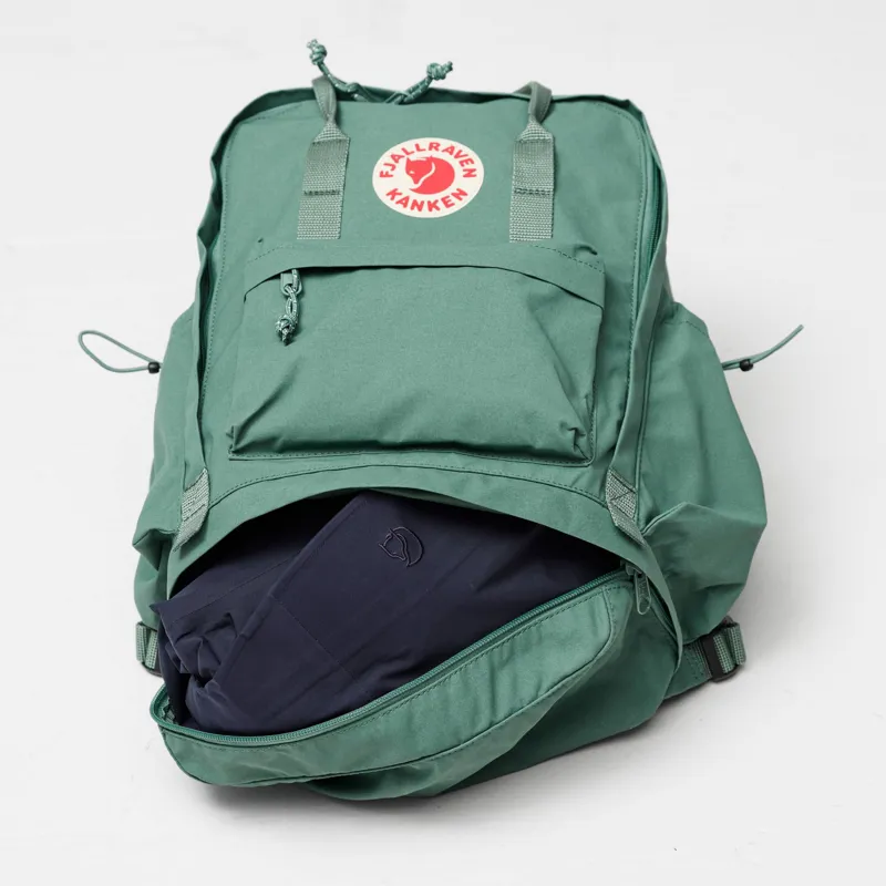 Fjallraven Kanken Outlong Backpack - Navy-4