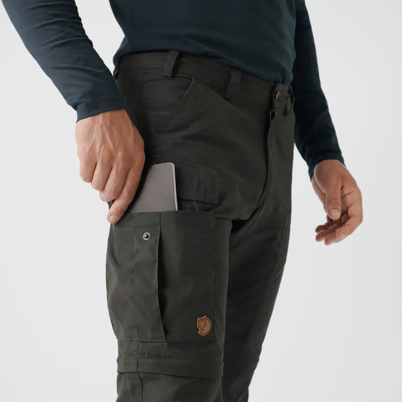 Fjallraven Mens Karl Pro Zip-off Trousers - Dark Olive-7