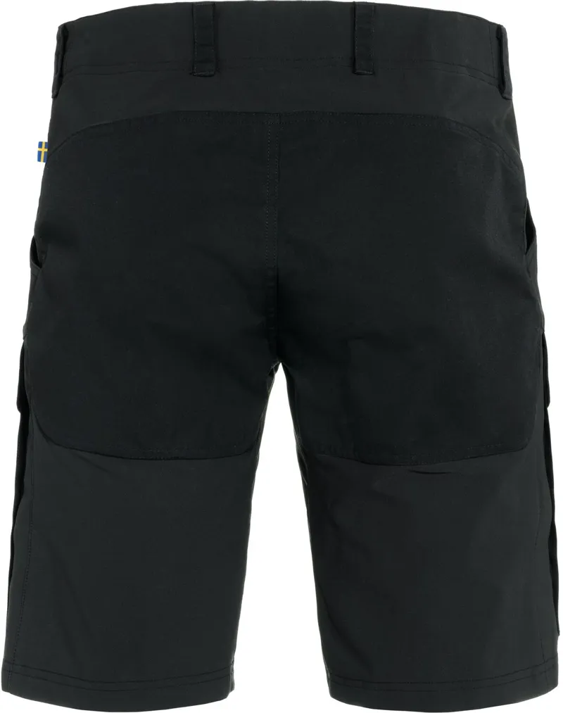 Fjallraven Mens Keb Shorts - Black-Black-1