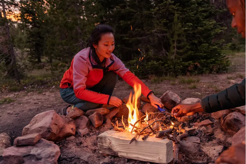 Cotopaxi Womens Dorado Half-Zip Fleece Jacket - Plum-Cayenne-13