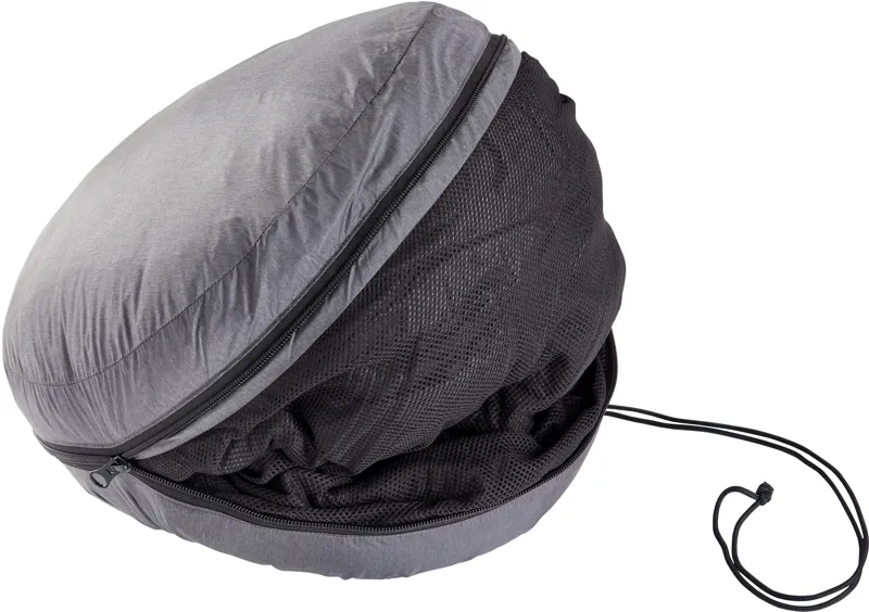 Nordisk Kiby Packable Down Travel Blanket - Coal Grey-Black-2
