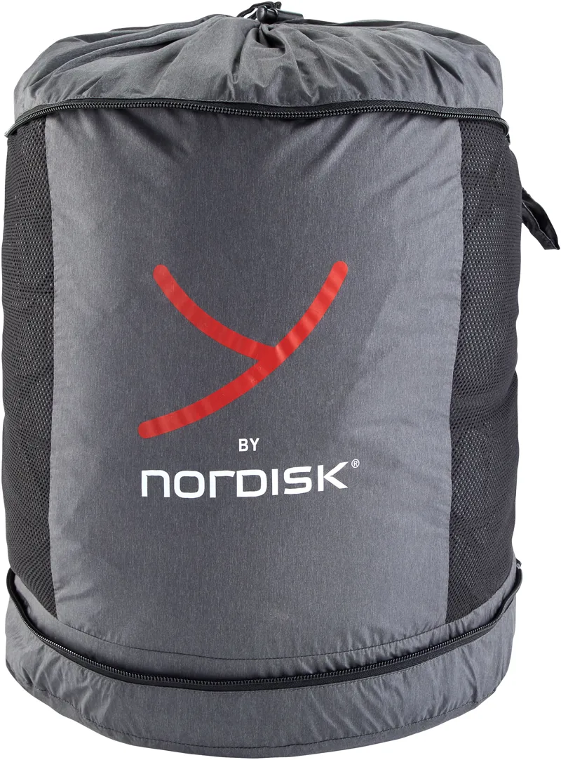 Nordisk Kiby Packable Down Travel Blanket - Coal Grey-Black-4