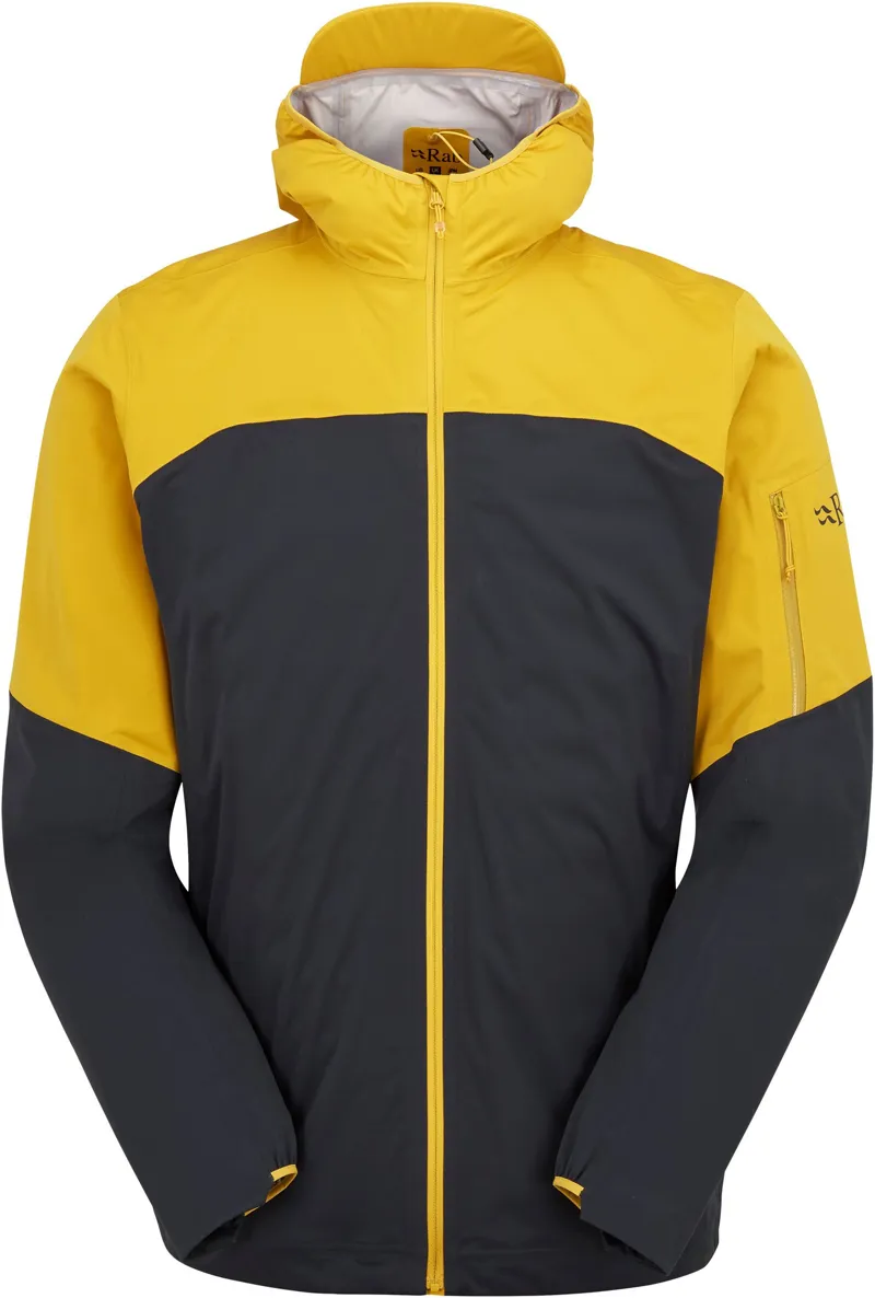 Rab Mens Kinetic Ultra Jacket - Sahara-Beluga