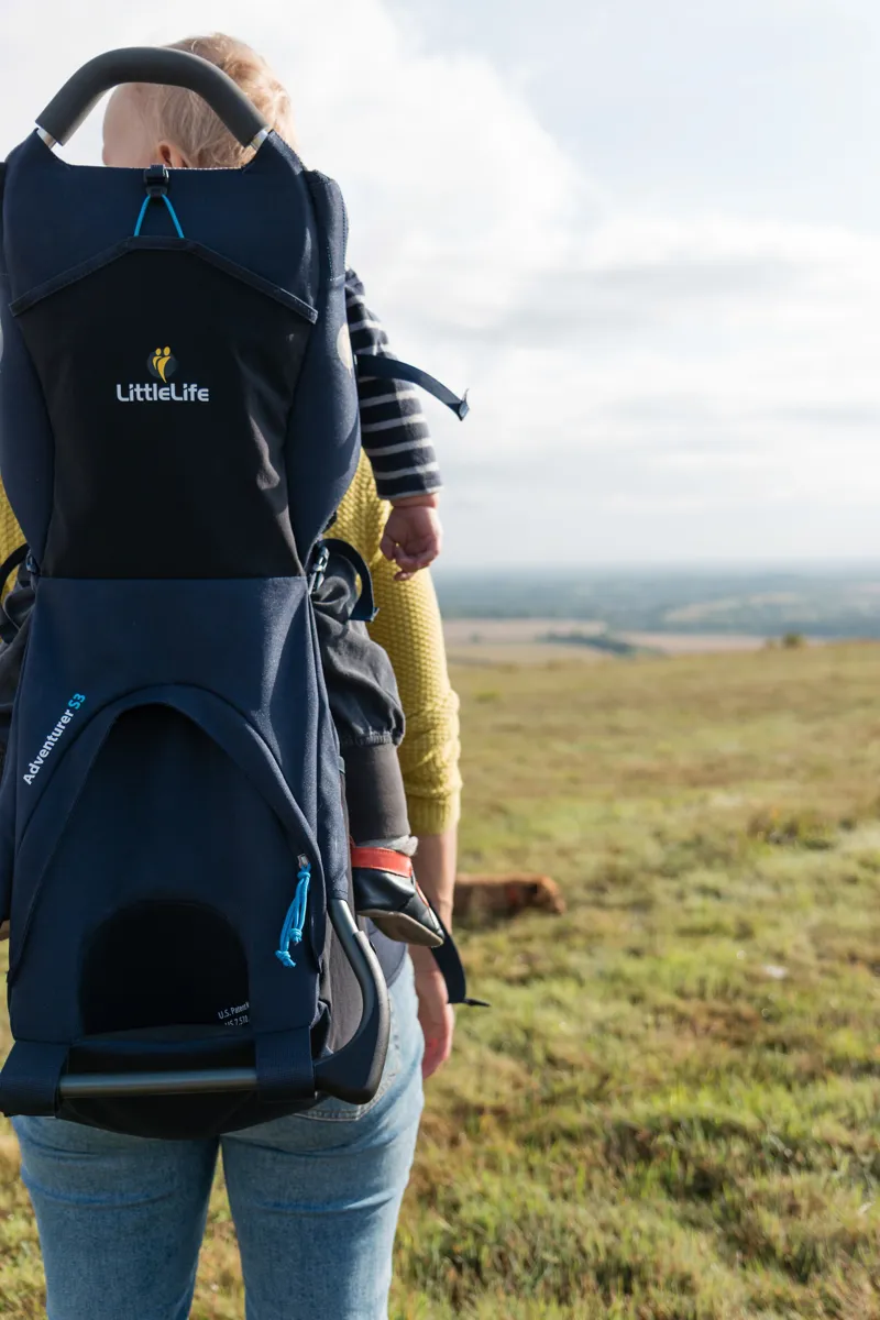 LittleLife Adventurer S3 Child Carrier - Navy-12