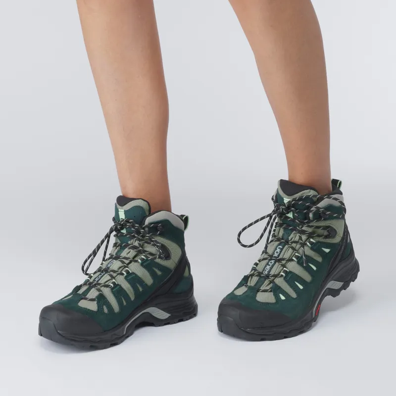 Salomon Womens Quest Prime Boots Shadow-Green Gables-Patina Green
