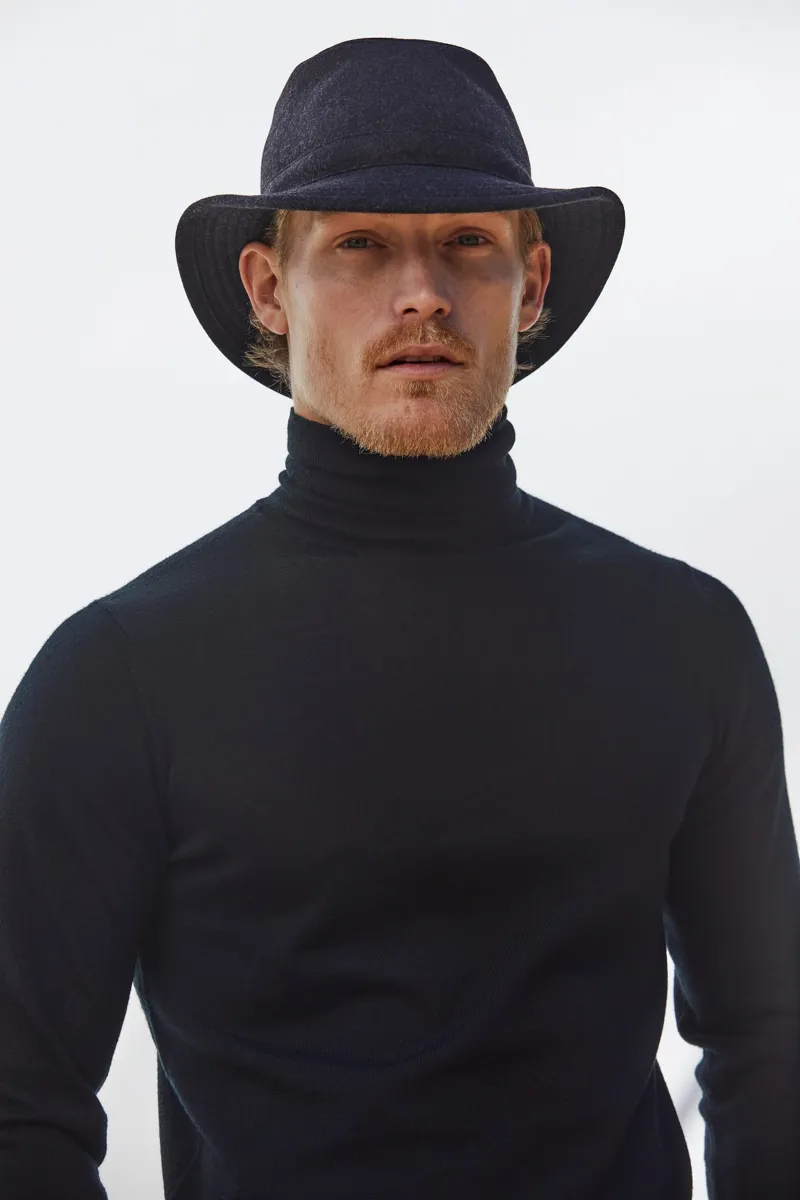 Tilley TTW2 Tec-Wool Hat - Charcoal-4