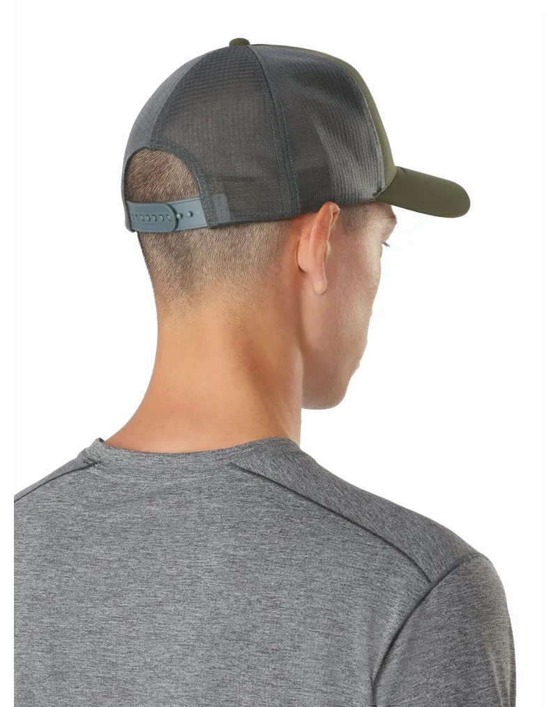 Arcteryx Logo Trucker Hat - Black-2