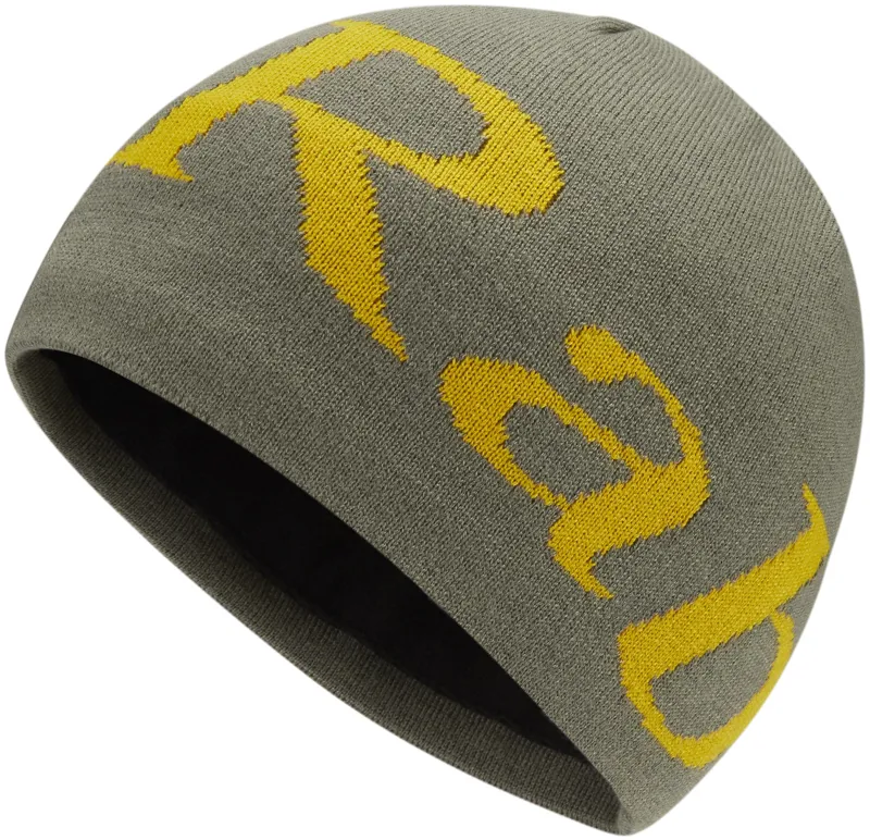 Rab Logo Beanie - Light Khaki-Sahara