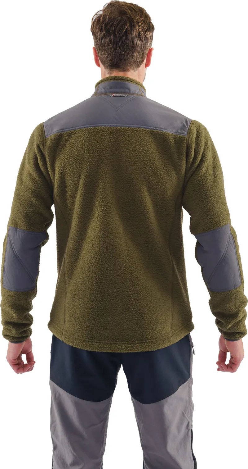 Montane Mens Chonos Fleece Jacket - Kelp Green-5