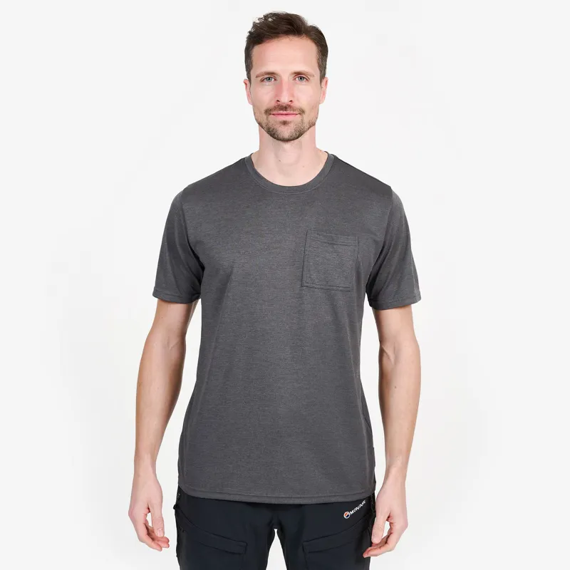 Montane Mens Dart Pocket T- Shirt - Slate-1