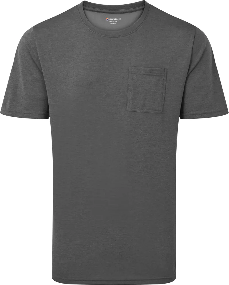 Montane Mens Dart Pocket T- Shirt - Slate