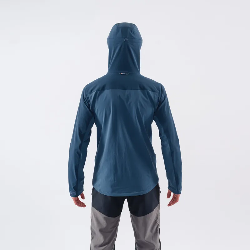 Montane Mens Dyno LT Softshell Jacket - Orion Blue-8