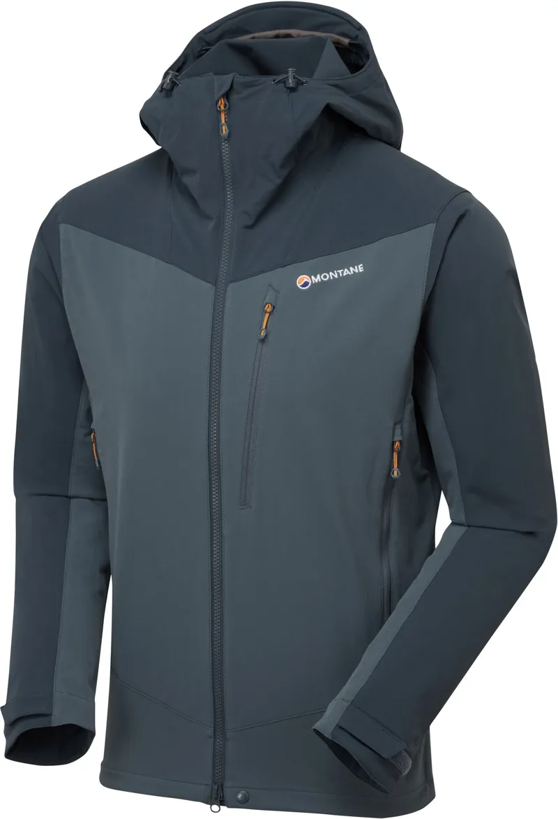 Montane Mens Dyno LT Softshell Jacket - Orion Blue-1