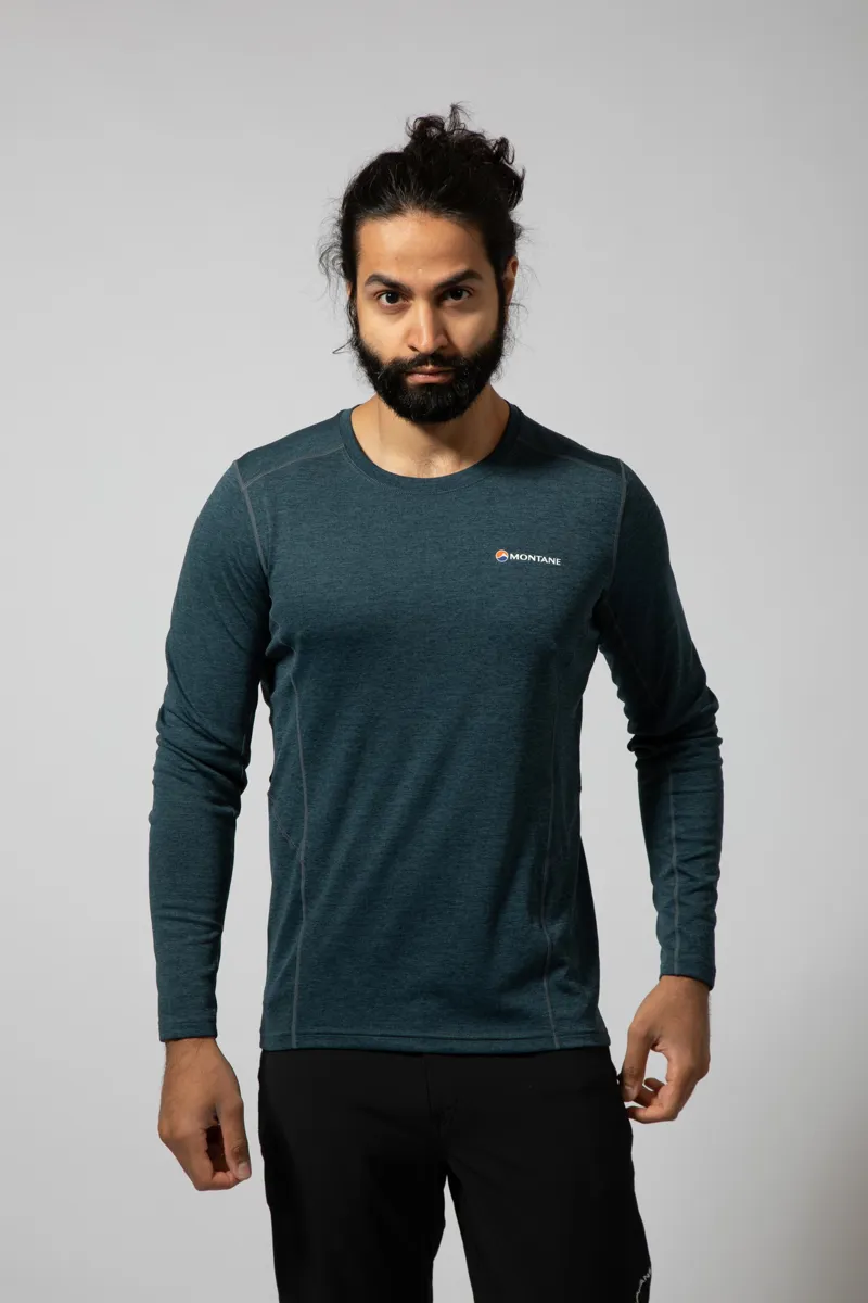 Montane Mens Dart Long Sleeve T-Shirt - Orion Blue-1