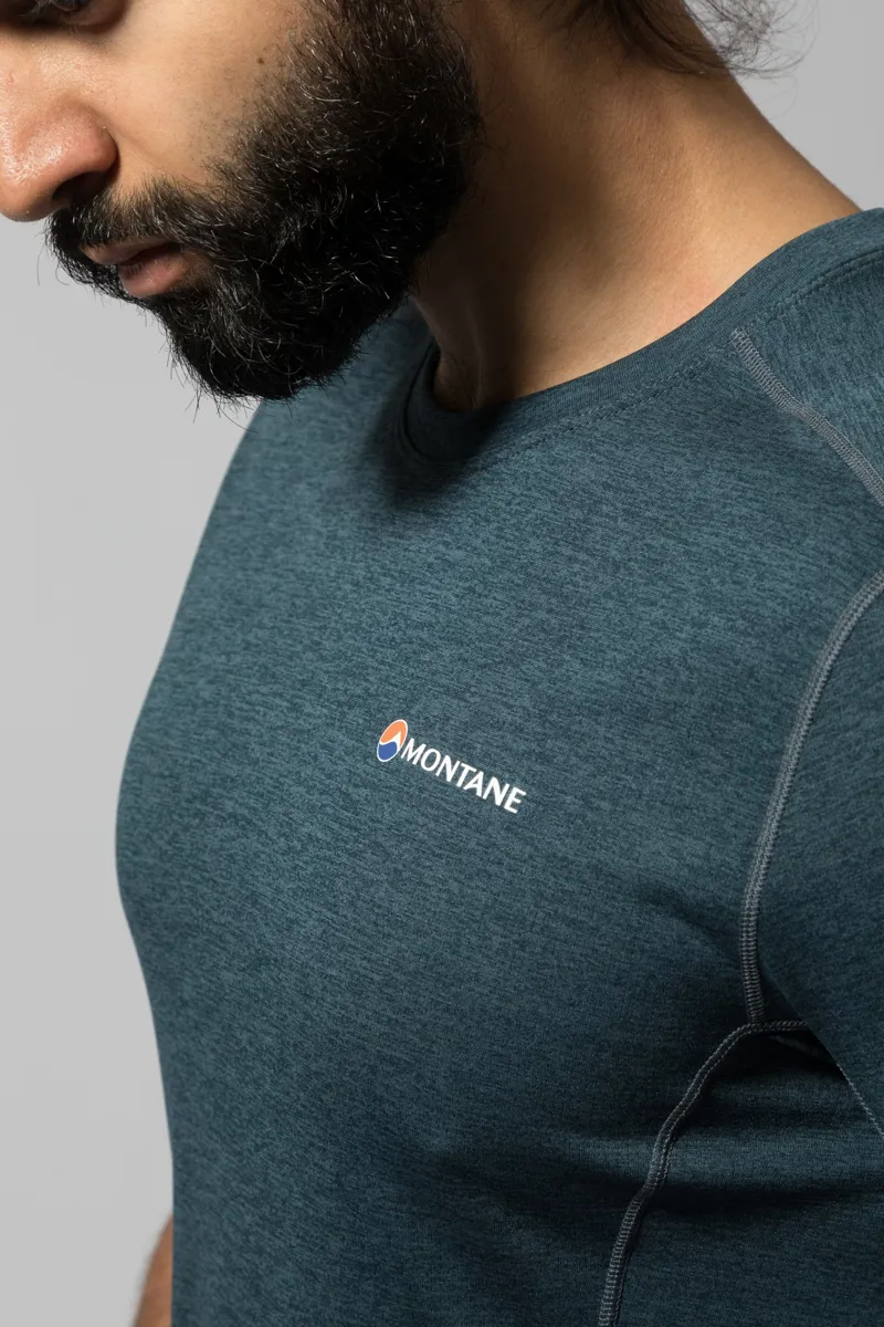 Montane Mens Dart Long Sleeve T-Shirt - Orion Blue-4