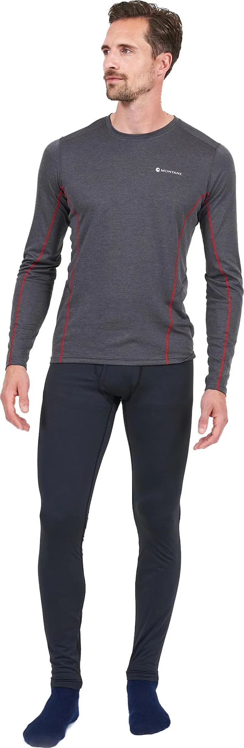 Montane Mens Dart Thermo Long Johns - Black-3