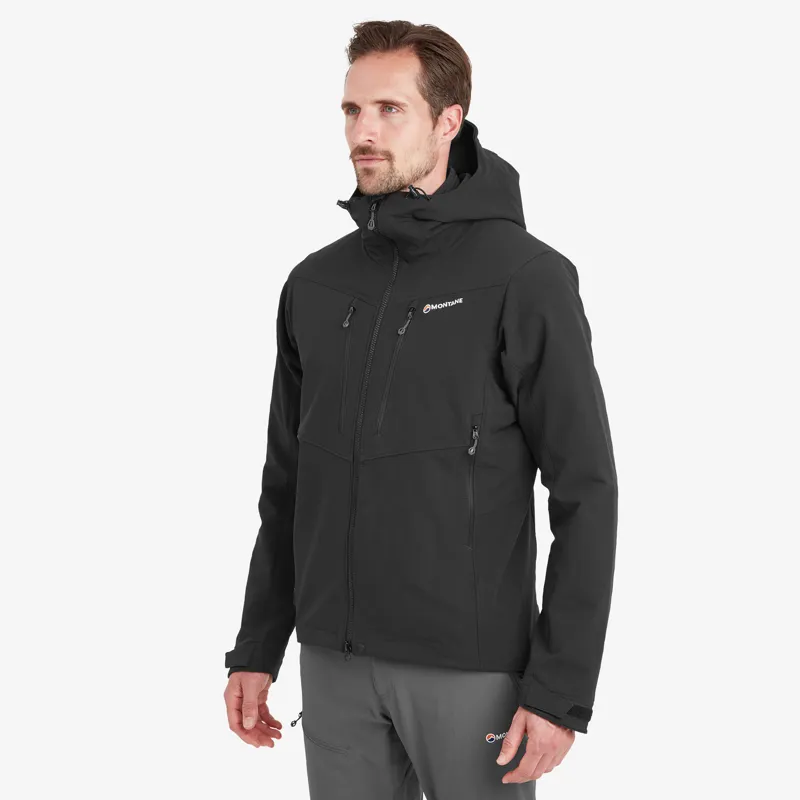 Montane Mens Dyno XT Softshell Jacket - Black-4