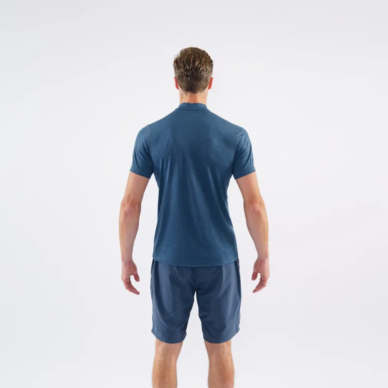 Montane Mens Dart Zip T-Shirt - Orion Blue-3