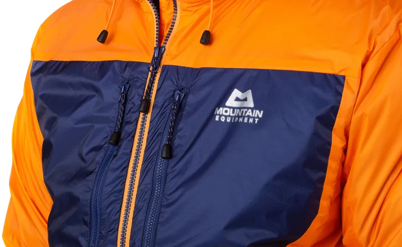 Mountain Equipment Mens Kryos Jacket - Mango - Medieval Blue-6