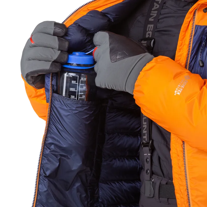 Mountain Equipment Mens Kryos Jacket - Mango - Medieval Blue-8