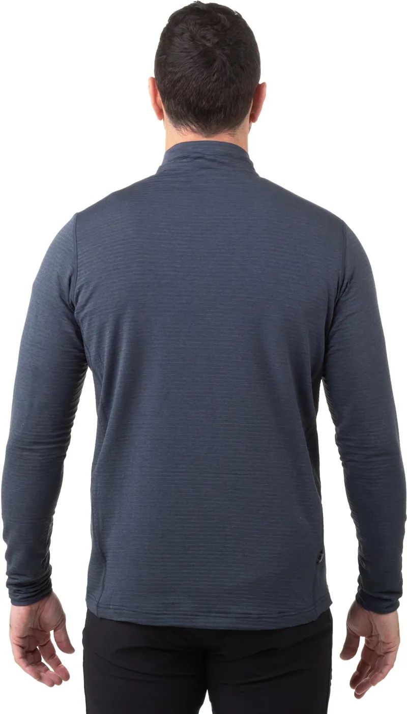 Mountain Equipment Mens Lumiko Zip-T Fleece - Medieval Blue-2