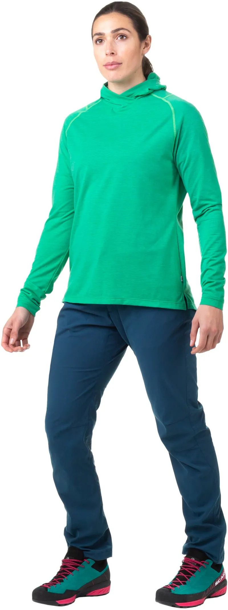 Mountain Equipment Womens Font Hoody - Medieval Blue-4