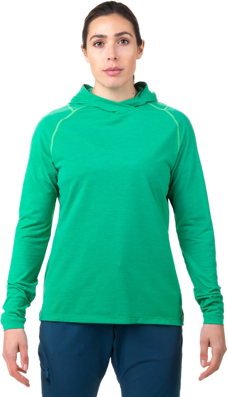 Mountain Equipment Womens Font Hoody - Medieval Blue-1