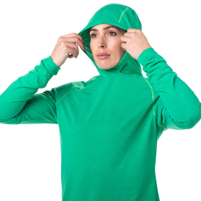 Mountain Equipment Womens Font Hoody - Medieval Blue-3