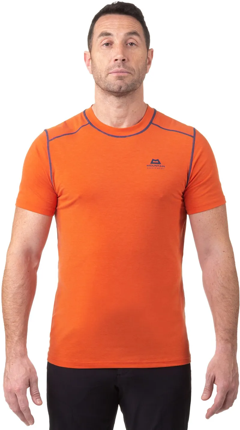 Mountain Equipment Headpoint Tee - Pumpkin-1