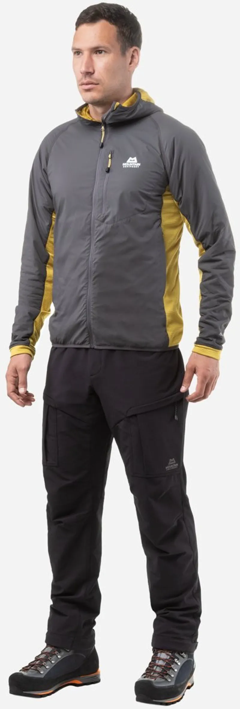 Mountain Equipment Mens Ibex Pro Trousers - Regular Leg - Anvil Grey-2